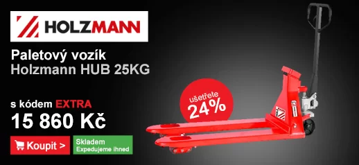 Paletový vozík Holzmann HUB 25KG