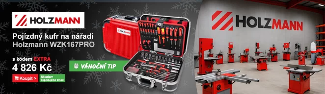 Pojízdný kufr na nářadí Holzmann WZK167PRO