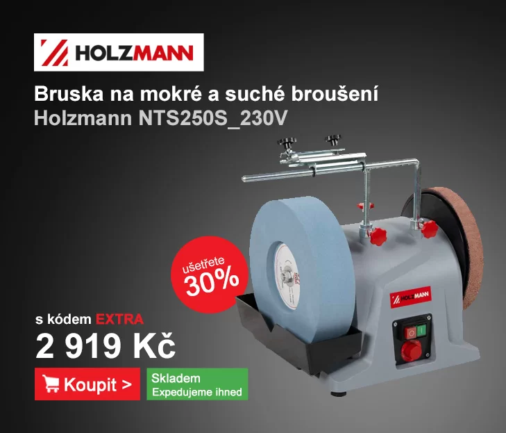 Bruska pro mokré a suché broušení Holzmann NTS250S_230V