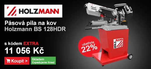 Pásová pila na kov 230V Holzmann BS 128HDR