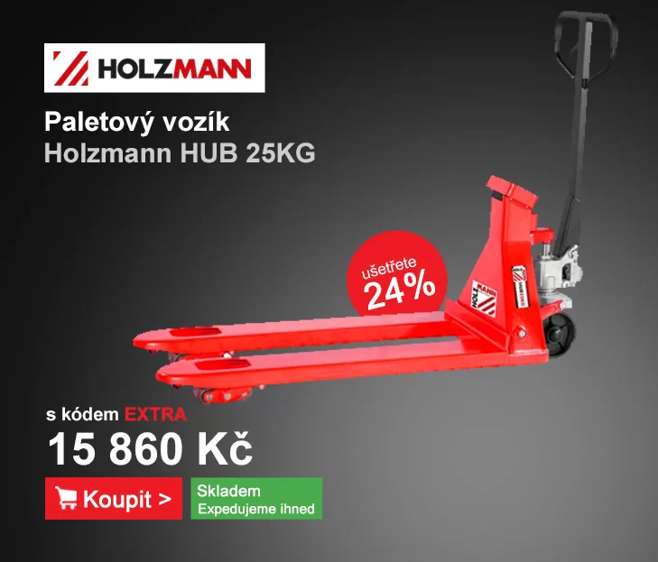 Paletový vozík Holzmann HUB 25KG