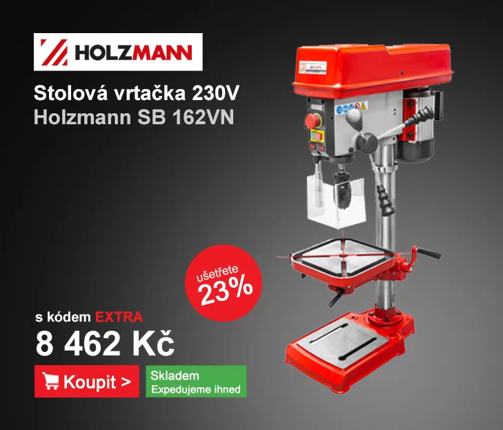 Stolová vrtačka 230V Holzmann SB 162VN