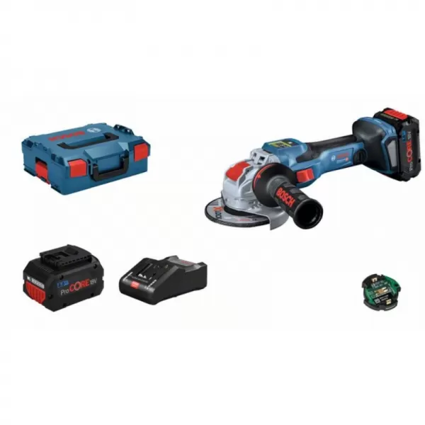 Aku úhlová bruska 125mm 18V + L-BOXX Bosch BITURBO GWX 18V-15 SC 0 601 9H6 501