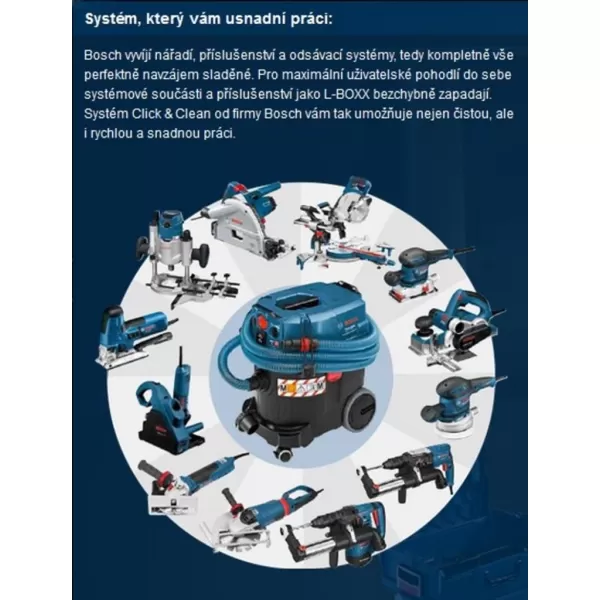 Vysavač na suché a mokré vysávání Bosch GAS 35 L AFC Professional 0.601.9C3.200