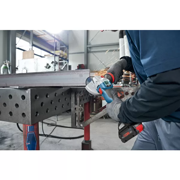 Aku úhlová bruska 150mm 18V bez aku Bosch GWS 18V-10 SC Professional 0.601.9G3.50B