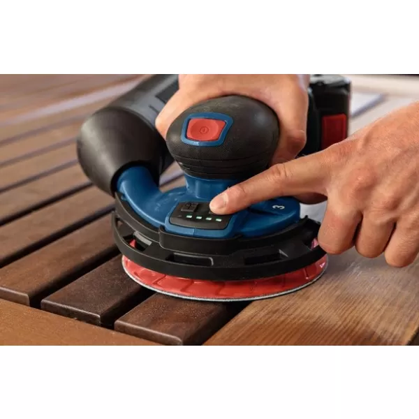 Aku excentrická bruska 18V bez aku Bosch GEX 18V-150-3 0601372903