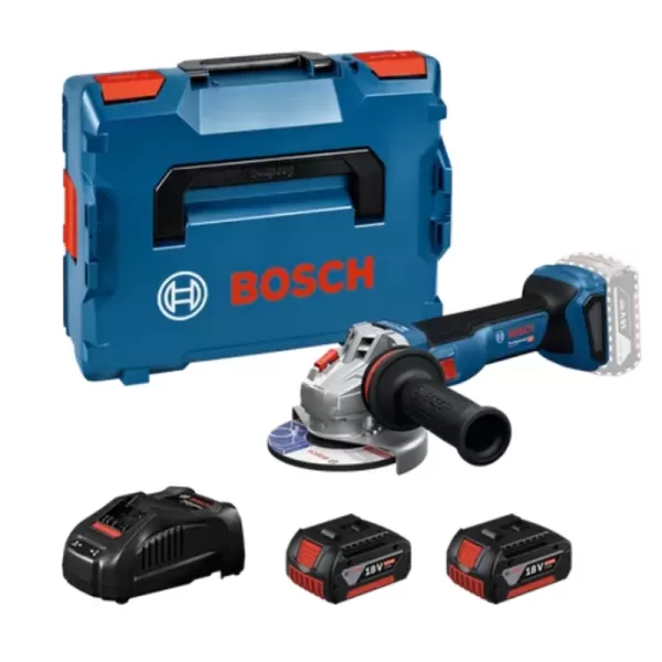 Aku úhlová bruska 18V 2x5,0Ah Bosch GWS 18V-11 06019N4103