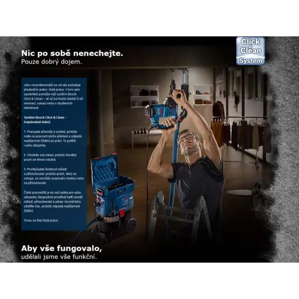 Vysavač na suché a mokré vysávání Bosch GAS 35 L AFC Professional 0.601.9C3.200