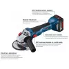 Aku úhlová bruska 125mm Bosch GWS 18V-10 Professional 06019J4002
