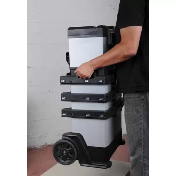 Kovo plastový pojízdný montážní box FatMax STANLEY 1-95-622