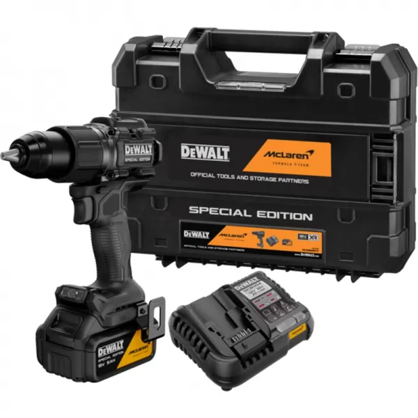 Aku příklepová vrtačka 18V/1x5,0Ah McLaren DeWALT DCD86MP1T