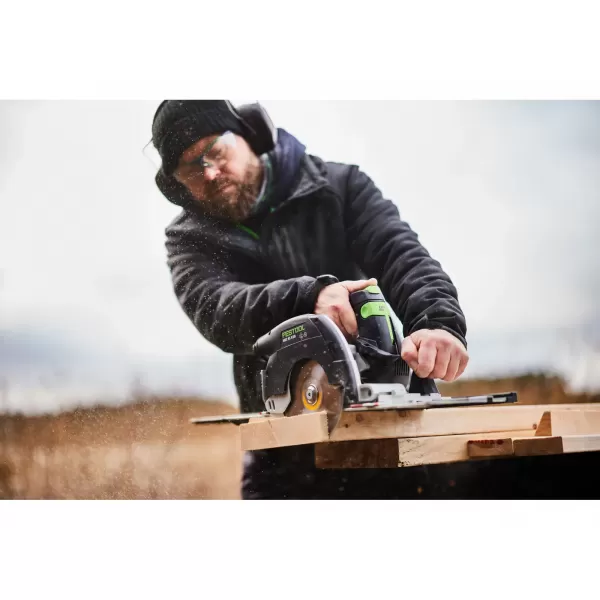 Aku okružní pila 18V/bez aku HKC 55 KEB-Basic Festool 578302