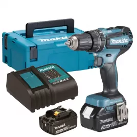 Aku bezuhlíkový příklepový šroubovák Li-ion LXT 18V 2x3,0Ah Makpac Makita DHP485SFJ