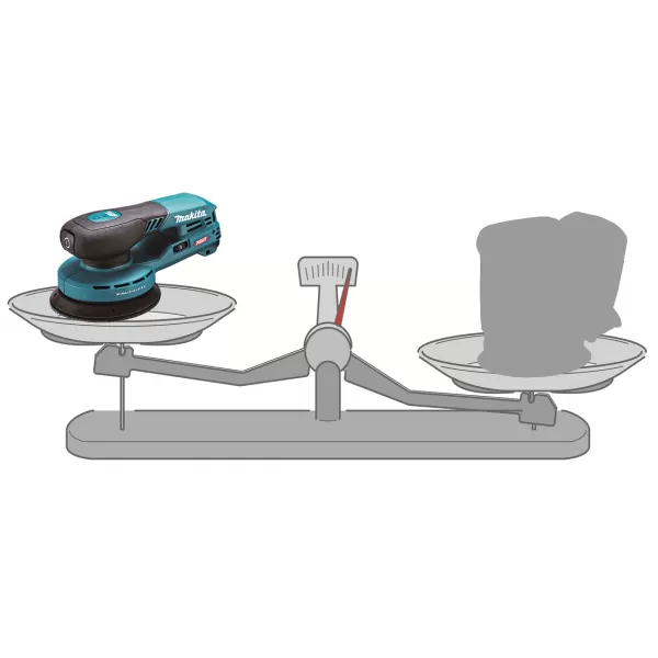 Aku excentrická bruska s regulací 150mm Li-ion XGT 40V bez aku Makita BO004CGZ