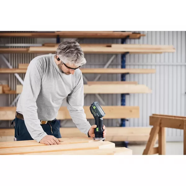 Aku hranová frézka 18V/bez aku OFKC 500 R3 EB-Basic Festool 577985