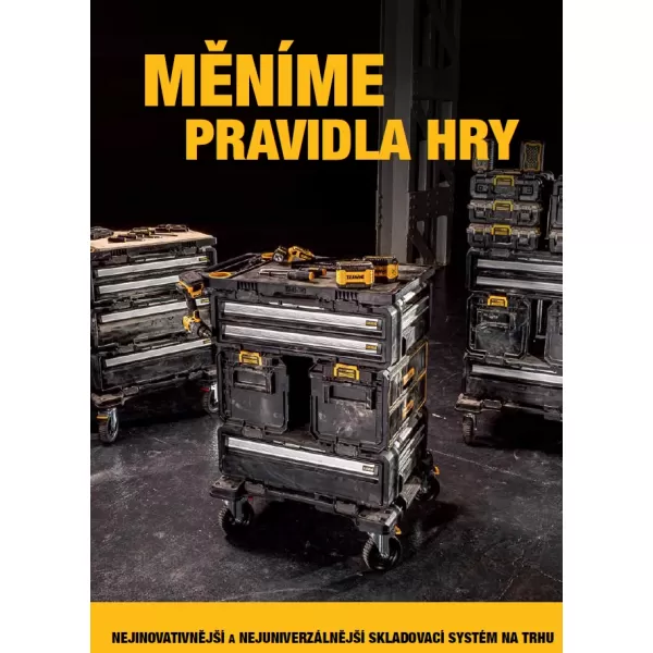 Úložný systém TOUGHSYSTEM 2.0 DXL sestava 5 v 1 DeWALT DWST60510-1