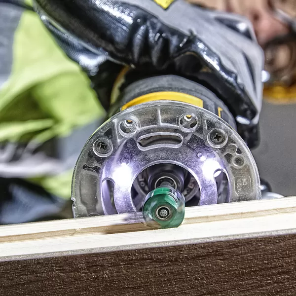 Aku kombinovaná frézka 18V 2x5,0Ah DeWALT DCW604P2