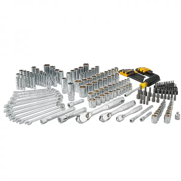 205dílná sada hlavic a příslušenství 1/4", 3/8" a 1/2" DeWALT DWMT81534-1