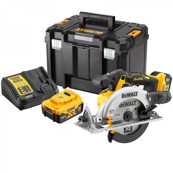 Aku kotoučová pila 165mm 18V 2x5,0Ah DeWALT DCS565P2