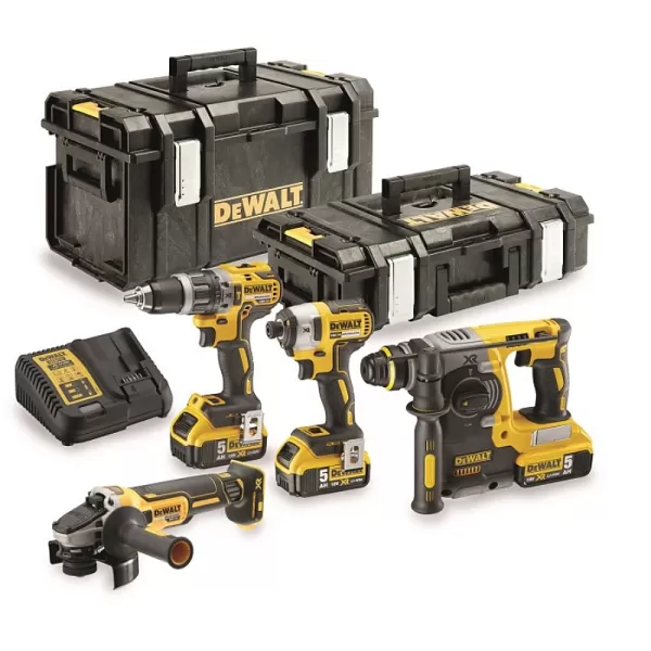 Kombo sada aku nářadí 18V 3x5,0 Ah DeWALT DCK422P3