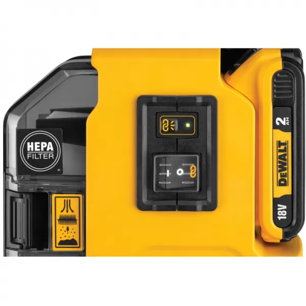 Aku odsavač prachu 18V bez aku DeWALT DWH161N