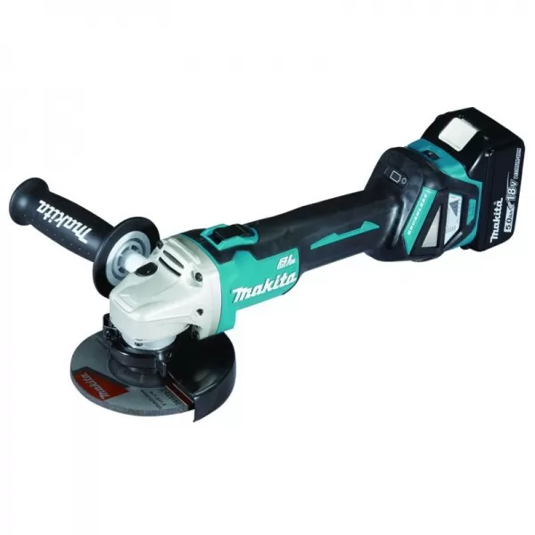 Aku úhlová bruska 125mm 2x18V 3,0Ah Makita DGA511RFJ