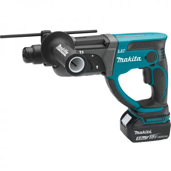 Aku kombinované kladivo 2x5,0Ah 18V SDS-Plus Makita DHR202RTJ