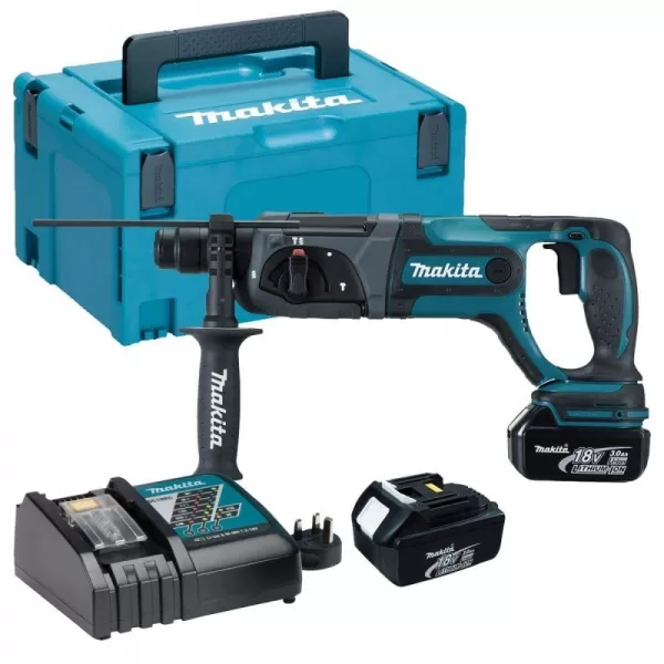 Aku kombinované kladivo Li-ion 18V/5,0Ah SDS-Plus Makita DHR241RTJ