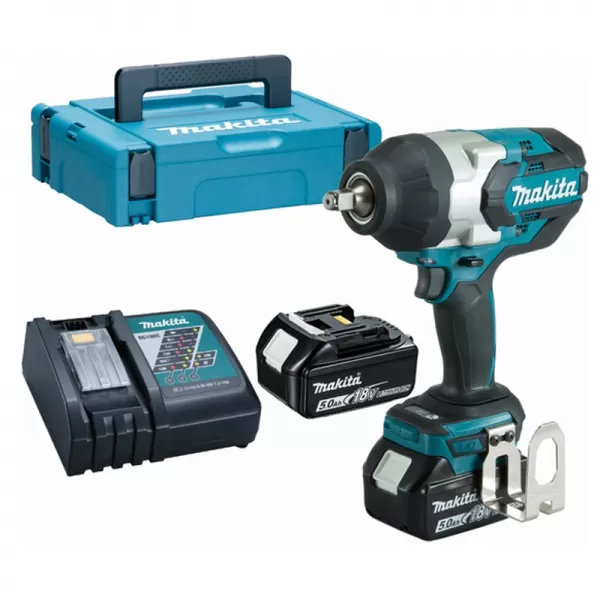 Aku rázový utahovák 2x5,0Ah 18V Makita DTW1002RTJ