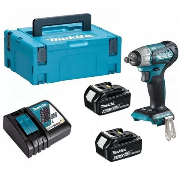 Aku rázový utahovák 2x5,0Ah 18V Makita DTW181RTJ