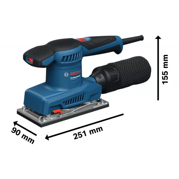 Vibrační bruska GSS 20-18 A Bosch 0601070101