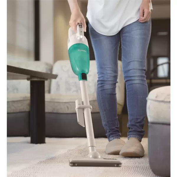 Aku vysavač bílomodrý Li-ion 12V/2,0Ah Makita CL117FDX2