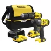 Kombo sada aku nářadí V20 18V 2x2,0Ah Stanley FatMax SFMCK465D2S