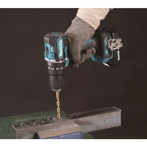 Aku bezuhlíkový příklepový šroubovák Li-ion LXT 18V bez aku Makita DHP487Z