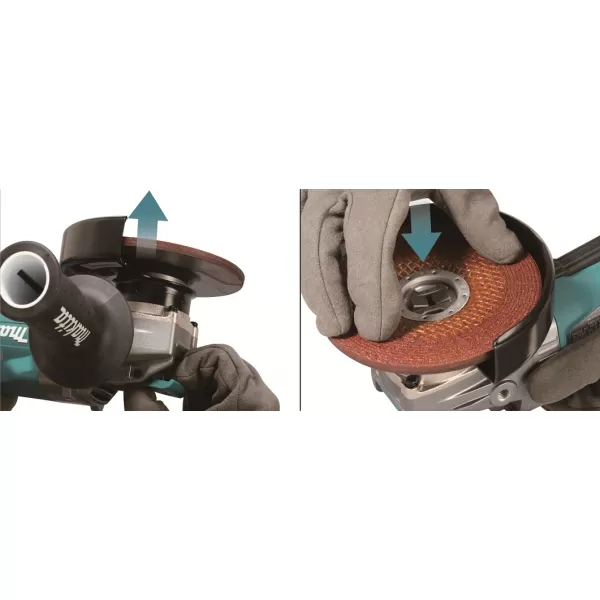 Aku úhlová bruska s regulací a X-lock 125mm Li-ion XGT 40V bez aku Makita GA041GZ