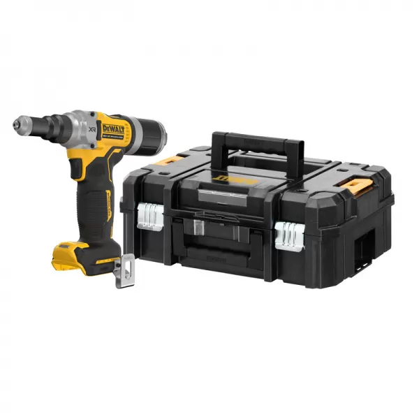 Aku nýtovačka pro nýty od 4,8 mm do 6,4 mm bez aku a nabíječky DeWALT DCF414NT