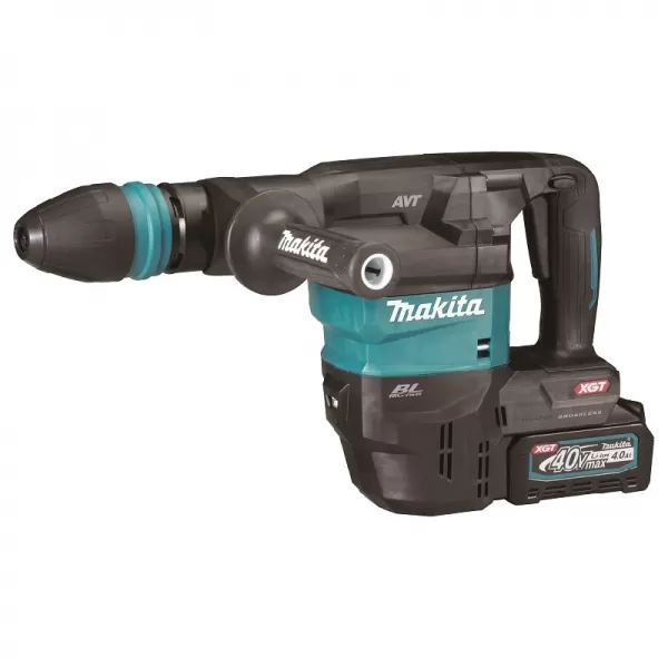 Aku bourací kladivo SDS-Max s AWS Li-ion XGT 40V/2x4,0Ah Makita HM001GM201