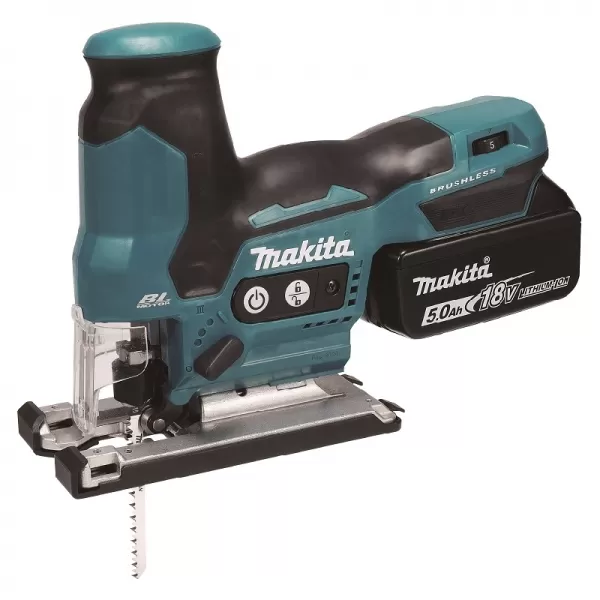 Aku bezuhlíková přímočará pila Li-ion LXT 18V/2x5,0 Ah Makita DJV185RTJ