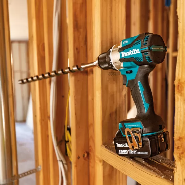 Aku bezuhlíkový příklepový šroubovák Li-ion LXT 18V bez aku Makita DHP489Z