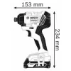Aku rázový utahovák bez aku Bosch GDR 18V-160 Professional