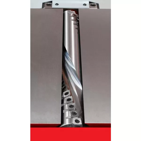 Srovnávací a tloušťkovací frézka se spirálovým frézovacím válcem Holzmann HOB410ECOSMW2 400V