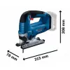Aku kmitací pila 18V 4,0Ah Bosch GST 185-LI 06015B3023