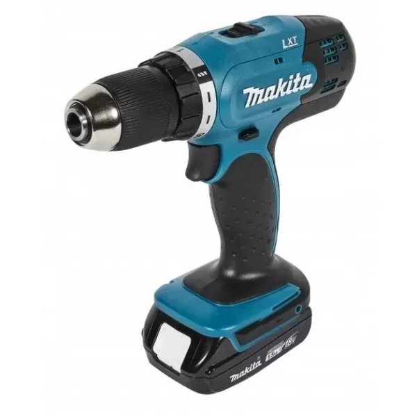 Aku příklepový šroubovák 18V 2x3,0Ah Makita DHP453SFE