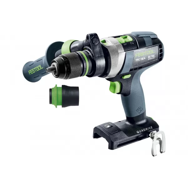 Aku příklepový vrtací šroubovák QUADRIVE TPC 18V bez aku I-Basic Festool 575604