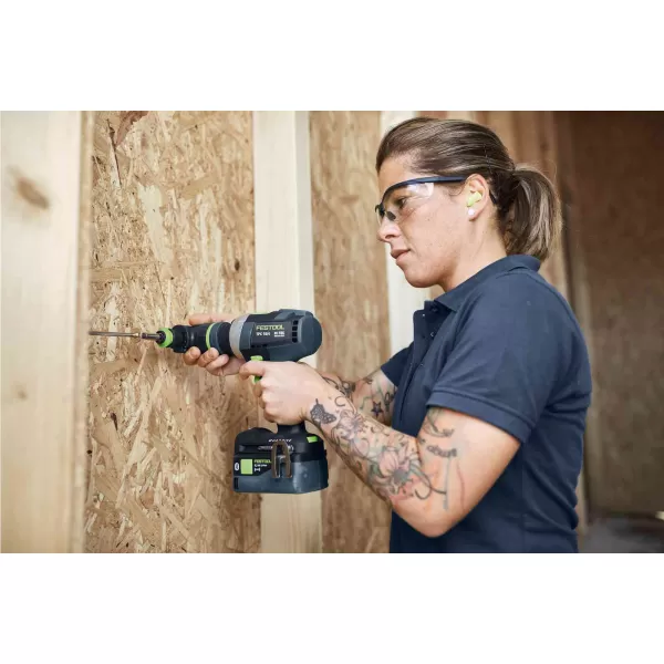 Aku příklepový vrtací šroubovák QUADRIVE TPC 18V bez aku I-Basic Festool 575604