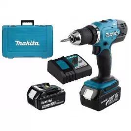 Aku příklepový šroubovák 18V 2x3,0Ah Makita DHP453SFE