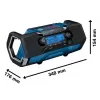 Aku rádio Bosch GPB 18V-2 SC 06014A3100