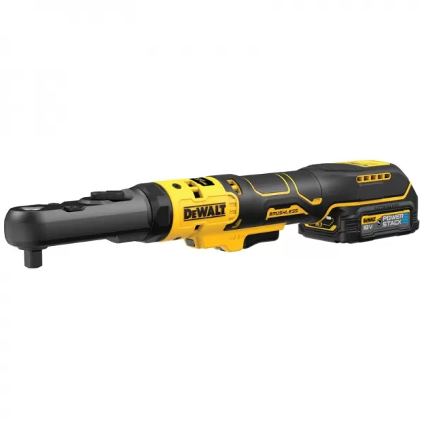 Aku ráčna s 3/8’’+ 1/2” s čtvercovou výměnnou hlavou 18V bez aku DeWALT DCF510N