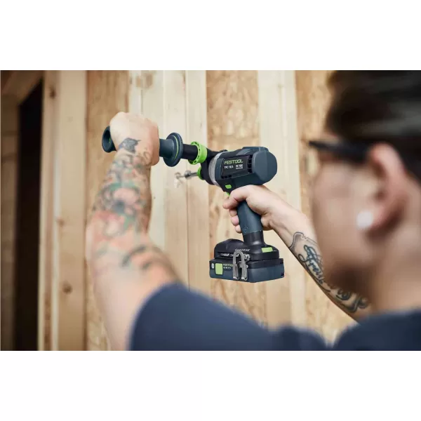 Aku příklepový vrtací šroubovák QUADRIVE TPC 18V bez aku I-Basic Festool 575604