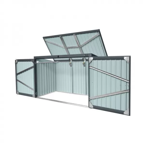 Kovový box na popelnice ZIPPER ZI-MTB3